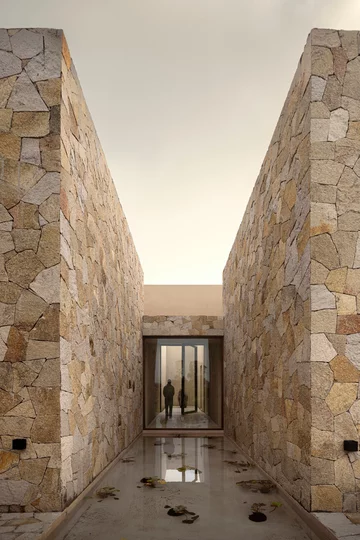 Dom w meksykańskiej winnicy, projekt Jorge Garibay Arquitectos 