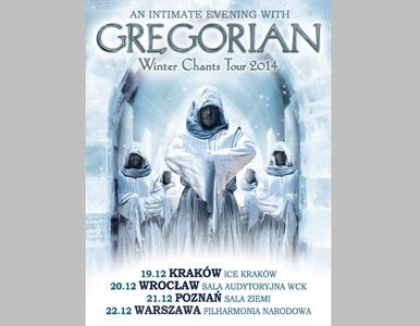 Miniatura: Chór Gregorian da cztery koncerty w...