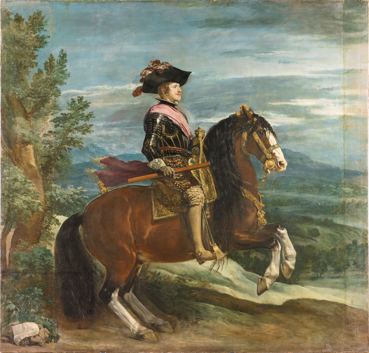 Filip IV na koniu Diego Velázquez