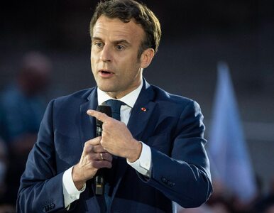 Emmanuel Macron nie zgadza się z Joe Bidenem. „Byłbym dzisiaj ostrożny z...