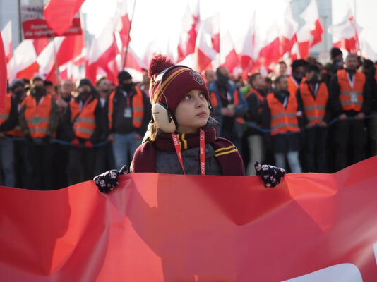 Miniatura: Święto Niepodległości. Marsz...