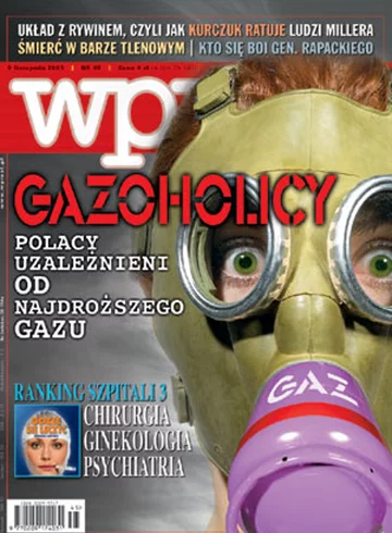 Okładka tygodnika Wprost nr 45/2003 (1093)