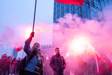 Marsz Niepodległości w Warszawie 