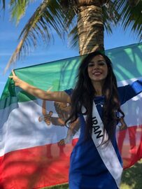 Miniatura: Miss z Iranu Bahareh Zare Bahari