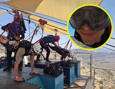 Miniatura: Założyli uprząż i pchnęli w przepaść....