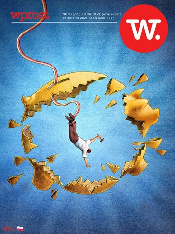 Okładka tygodnika Wprost nr 33/2025 (2206)