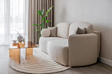 Miękka nowoczesność. Projekt: Deer Design 