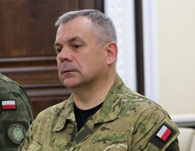Miniatura: Generał zaskoczony sygnałem z Białorusi....