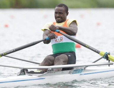 Miniatura: Wioślarz z Nigru trenował przed olimpiadą...