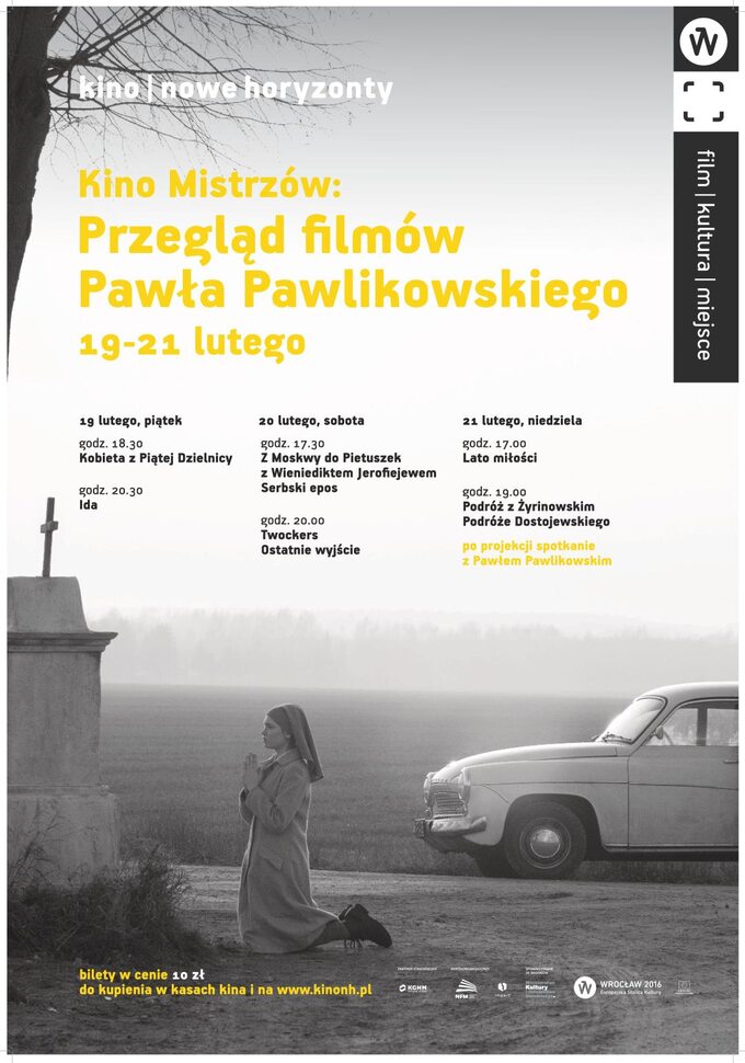 Przegląd filmów Pawła Pawlikowskiego - plakat