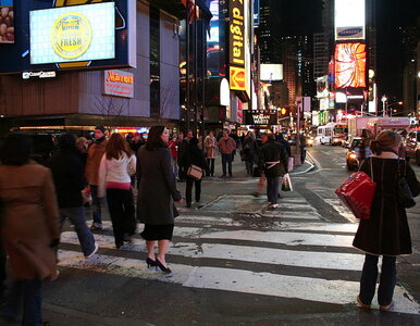 Miniatura: Jak na Sylwestra, to tylko na Times Square