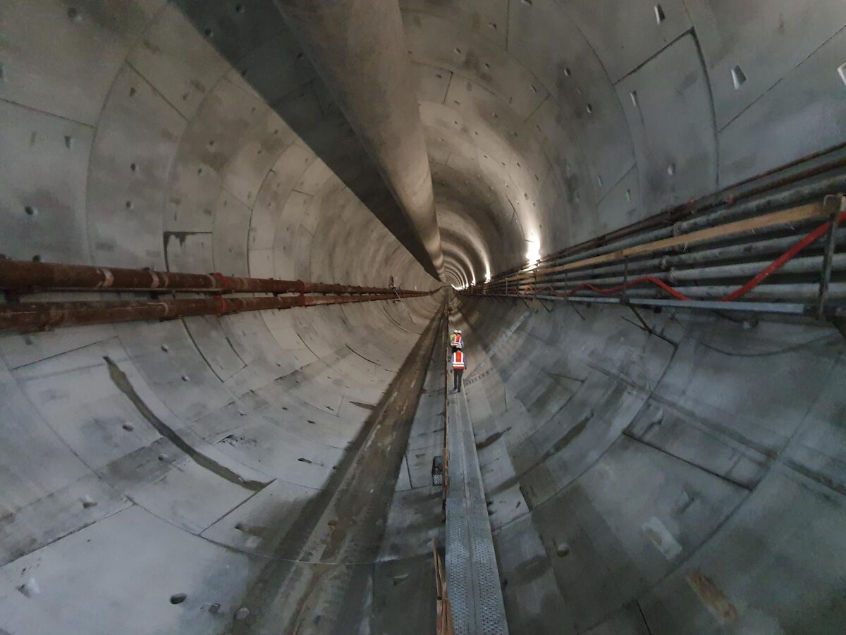 Budowa tunelu w Świnoujściu 