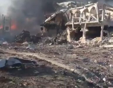 Miniatura: Potężna eksplozja w Mogadiszu. Już ponad...