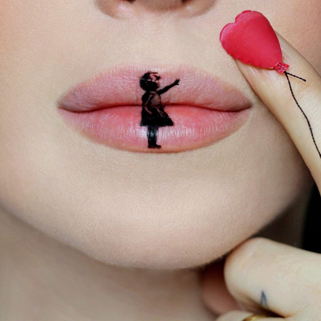 Makijaż ust w wykonaniu Ryan Kelly 