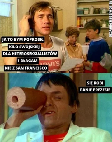 Mem po wypowiedzi Jana Kanthaka o sklepach mięsnych dla środowisk LGBT 