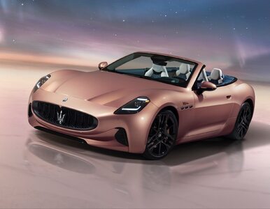 Miniatura: Elektryczny kabriolet od Maserati. Uwaga,...