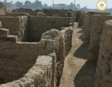 Miniatura: W Egipcie odkryto „zaginione złote...