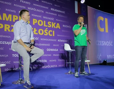 Miniatura: Trzaskowski i Hołownia o dodatkach...