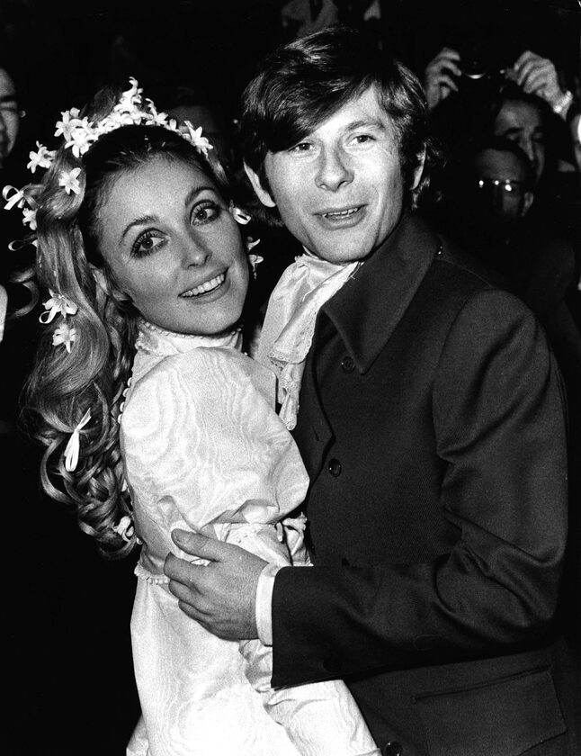 Sharon Tate i Roman Polański w 1968 roku 