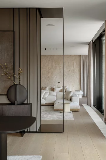 Apartament jak butikowy hotel, projekt Bajer Sokół Team 