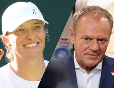 Miniatura: Tusk wymownie o meczu Świątek. Wystarczyło...