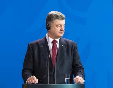 Miniatura: Petro Poroszenko przekroczył granicę z Polską
