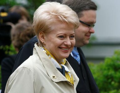 Miniatura: Prezydent Litwy jedzie do Tymoszenko