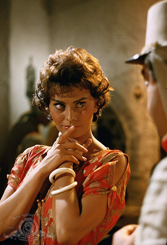 Sophia Loren w filmie „Legenda zaginionego miasta” (1957) 
