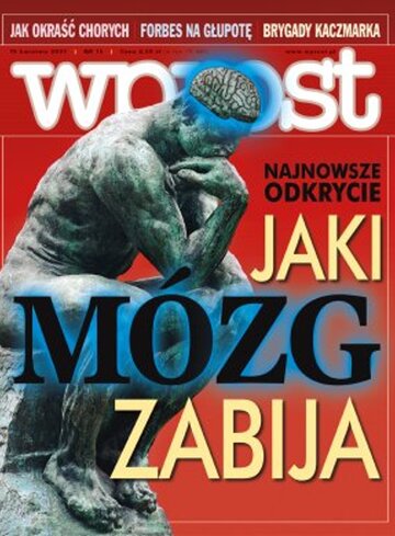 Okładka tygodnika Wprost nr 15/2007 (1268)