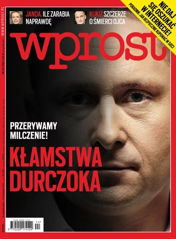 Okładka tygodnika Wprost nr 44/2016 (1760)