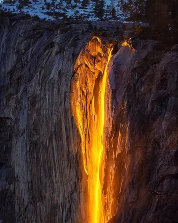 Wodospad Horsetail Fall 