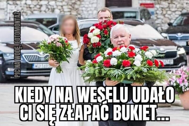 Mem po kolejnym ślubie kościelnym Jacka Kurskiego 