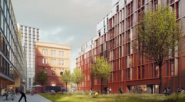 Wizualizacja Browarów Warszawskich 