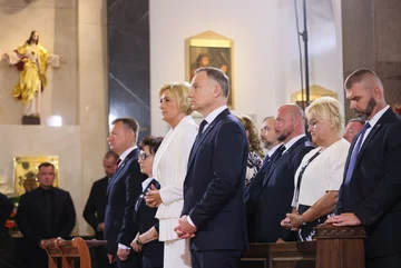 Andrzej Duda i Agata Kornhauser-Duda 