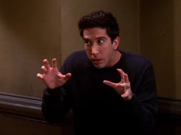 David Schwimmer w serialu „Przyjaciele” 