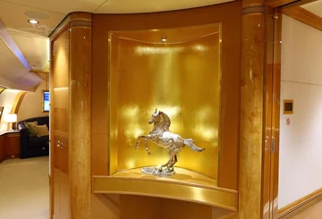 Samolot katarskiej rodziny królewskiej 