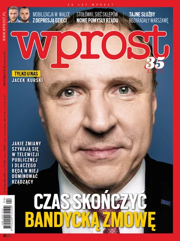 Okładka tygodnika Wprost nr 4/2018 (1820)