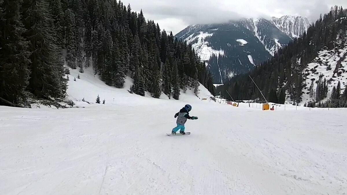 Carolin i Patrick Schreiber pasją do snowboardu zarazili swoje dzieci 