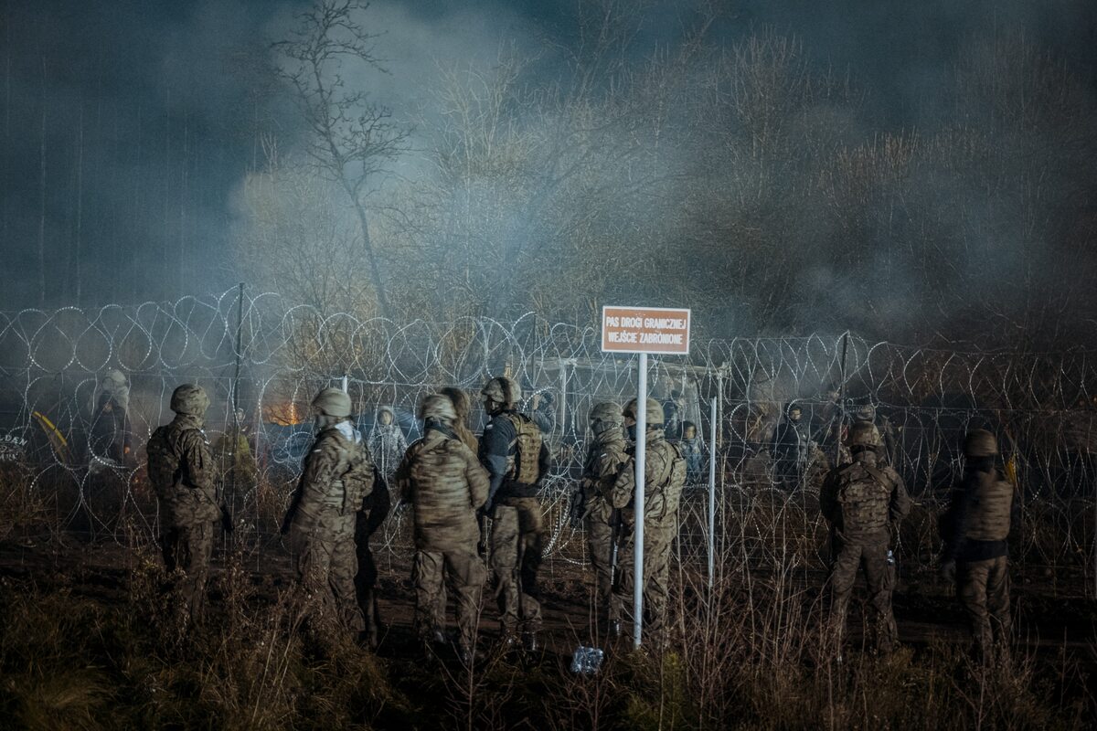 Tak wygląda obecnie sytuacja na granicy polsko-białoruskiej 