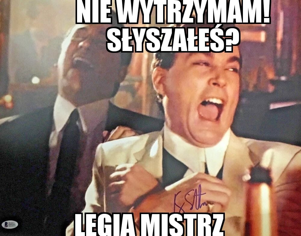 Mem z Legią Warszawa 