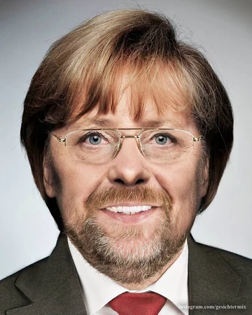 Angela Merkel i Martin Schulz 