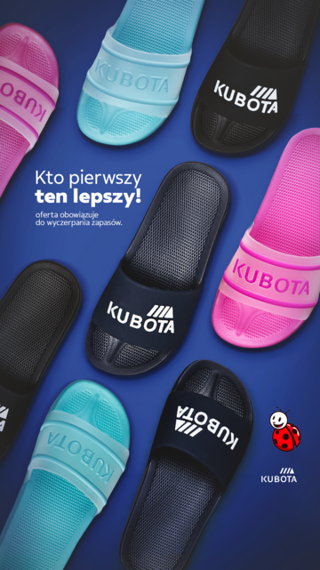 Klapki Kubota
