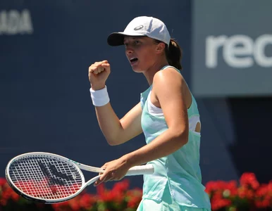 Miniatura: Co za wyczyn Igi Świątek. Taka sytuacja...