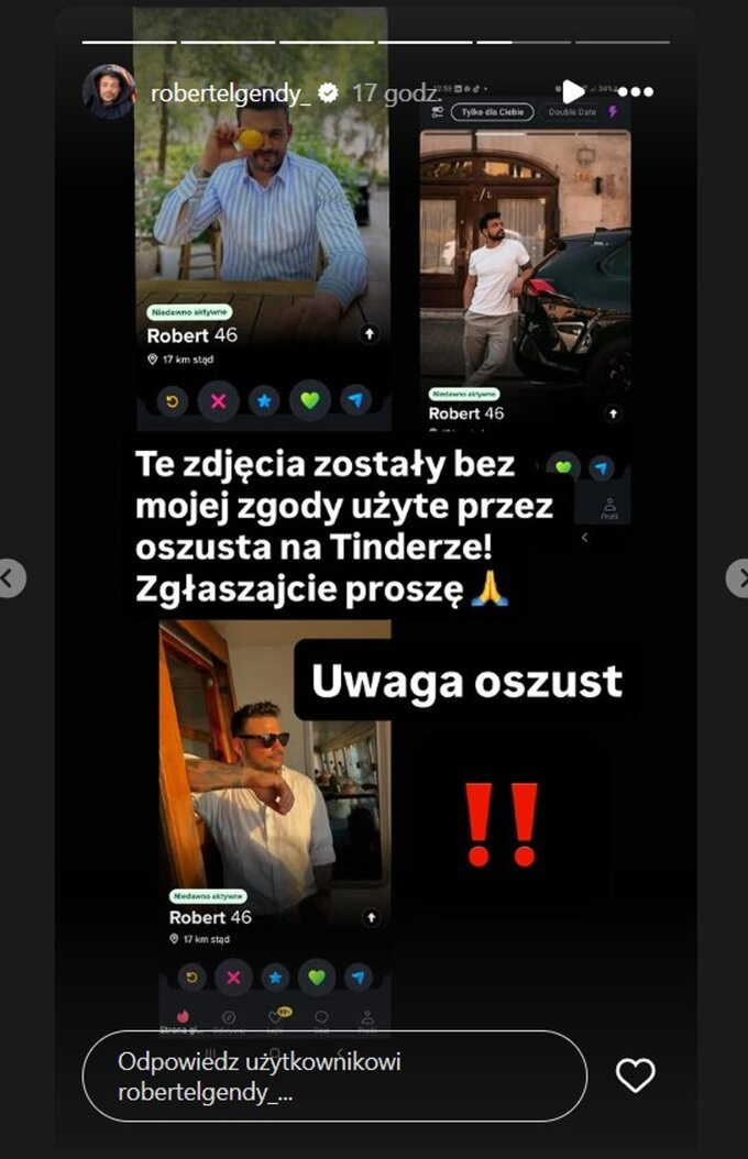 Robert El Gendy padł ofiarą oszusta