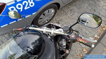 Motocykl bez obowiązkowego wyposażenia