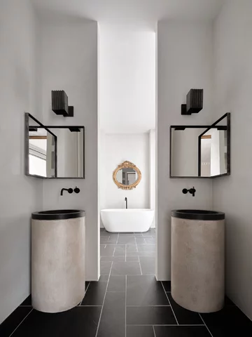 Przytulne mieszkanie w stylu naturalnego minimalizmu, projekt ECRU Studio Dinesen, ecru, minimalizm