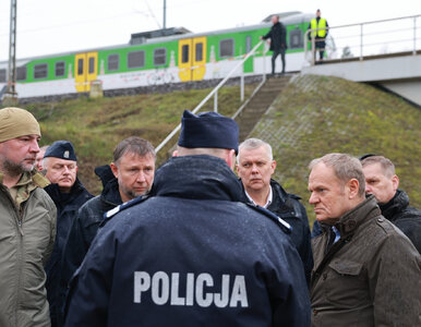 Miniatura: Tusk o „eksplozji ładunku wybuchowego”....