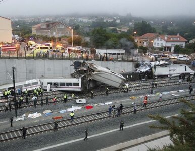 Miniatura: Katastrofa kolejowa w Hiszpanii. "Zrobiło...