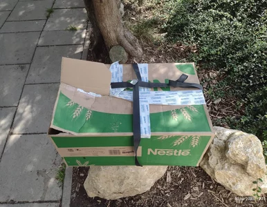 Miniatura: Zaskakująca przesyłka do okna życia. Nie...