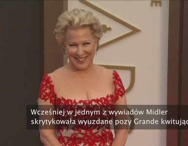 Miniatura: Gwiazdorskie wojny. Bette Midler obraża, a...